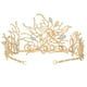 thumbnail image 1 of GOOHOCHY 1pc Crown Crown Crystal Opal Tiara Crown Crown Estilo barroco Tocado, 1 of 8
