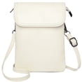 thumbnail image 3 of Badiya Adult Big Crossbody Bags, Adjustable Strap, PU Leather, 1-Piece, White, 3 of 7