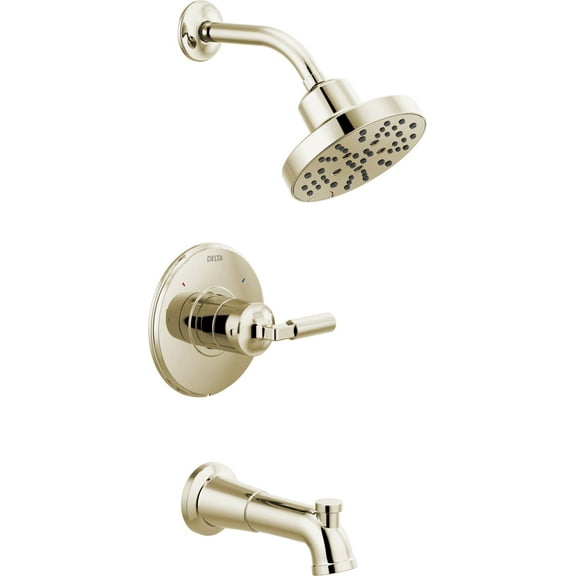 Delta T14448 Bowery Monitor 14 Series Single Function Pressure Balanced Tub And Shower -