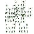 thumbnail image 4 of Figuras de Juguete Sunnimix Modelo Diorama 100x Miniaturas Verde Figuras de Soldados, 4 of 8