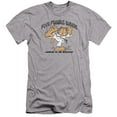 thumbnail image 1 of Garfield - Foot Fungus Karate - Premium Slim Fit Short Sleeve Shirt - Medium, 1 of 2