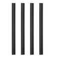 thumbnail image 1 of Miangastore 4pcs Dustpan Plastic Lips Dustpan Lip Replacing Dustpan Edge Strips Replacement Dustpan Plastic Edge Replacement Plastic Strips, 1 of 9