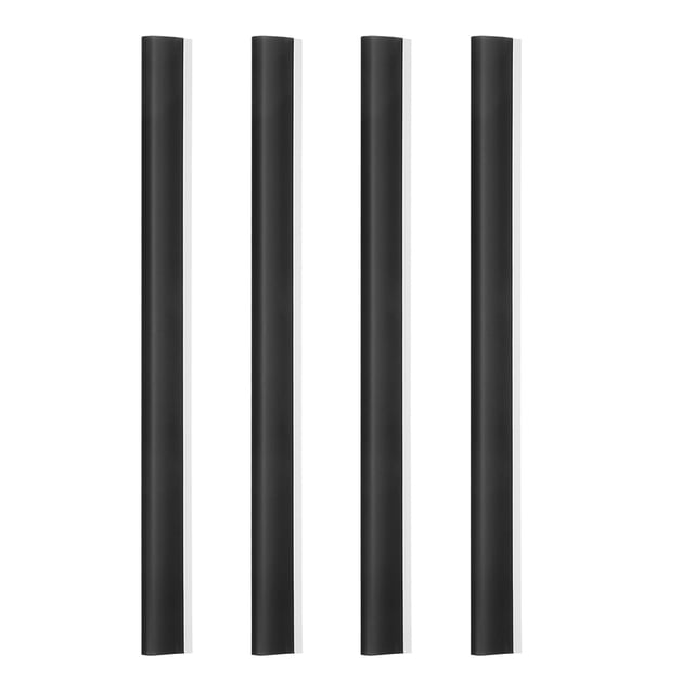 Miangastore 4pcs Dustpan Plastic Lips Dustpan Lip Replacing Dustpan Edge Strips Replacement Dustpan Plastic Edge Replacement Plastic Strips