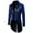 Blue, variant on Alvivi Mens Sparkly Sequin Tuxedo Blazer Long Sleeve Lapel Double-Breasted Tailcoat Outerwear Gold L