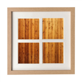 thumbnail image 1 of Orange Wood Floor Wallpaper Texture Frame Wall Tabletop Display 4 Openings Picture, 1 of 3