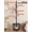 Black, variant on Fsdf Coat Rack Stand Tree Freestanding Entryway Organizer with Storage Basket, Black ABS Material