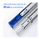 thumbnail image 3 of Corredera Riel Extensión Total Cierre Suave 30cm plata, 3 of 5