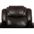 thumbnail image 5 of MAYEERTY Recliner Chair, Breathable Leather Reclining Chair with Adjustable Backrest for Living Room, Espresso, 5 of 7