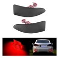 thumbnail image 4 of Rear Bumper Reflector Red LED Tail Brake Stop Light for Lexus Black, 4 of 5