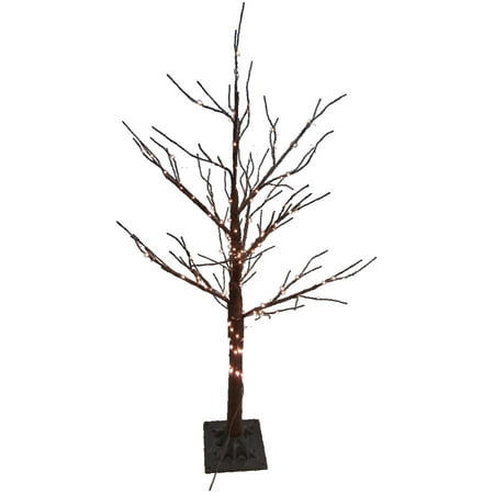 4' Outdoor Brown Twig Tree, with 160 Warm White LED lights | Walmart Canada
