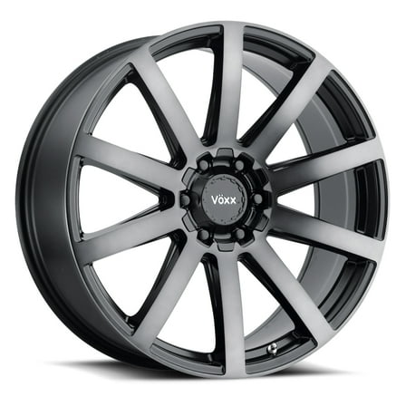 17x7.5 Voxx Vento Gloss Black Dark Tint Wheel 5x4.25/5x4.5 (40mm)