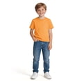 thumbnail image 6 of Poroka Boys 5-Pack Cotton T-Shirts Soft Short Sleeve Crew Neck Solid Basic Tees for School, Play, Everyday Wear, 6 of 9
