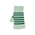 thumbnail image 3 of No Boundaries Cozy Fingerless Gloves, Women's, Mint Multi, 3 of 4