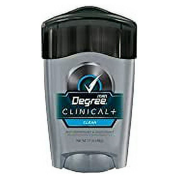 DEGREE Men Clean Clinical Antiperspirant Deodorant, 1.7 Ounce (Pack of 3)
