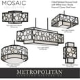 thumbnail image 2 of N7753-143-Minka Metropolitan-Mosaic - 2 Light Pendant In 11.5 Inches Tall and 21 Inches Wide, 2 of 2