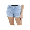 thumbnail image 2 of Levi's Womens Mid Rise Short Denim Shorts, 2 of 6
