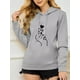 thumbnail image 5 of Sudadera Hoodie Deportiva Con Capuchaletra De Mujer Impresa, 5 of 8