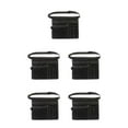 thumbnail image 3 of Transemion Portable Utility Belt Bag With Heavy Duty Adjustable Strap Multi-pocket black 5Set, 3 of 6