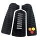 thumbnail image 1 of 3 piezas de almohadillas de tracción para tabla de surf, agarre de cubierta, almohadilla multiusos para skimboard, antipisoteo Negro, 1 of 8