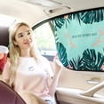 thumbnail image 4 of Magnetic Car Sun Shade Curtain for Side Window Baby Kids Children Sunshade Protector Protects from Sun Glare Heat Blocks UV Rays Glare Car Interior Sun Blocker Blind, 4 of 7