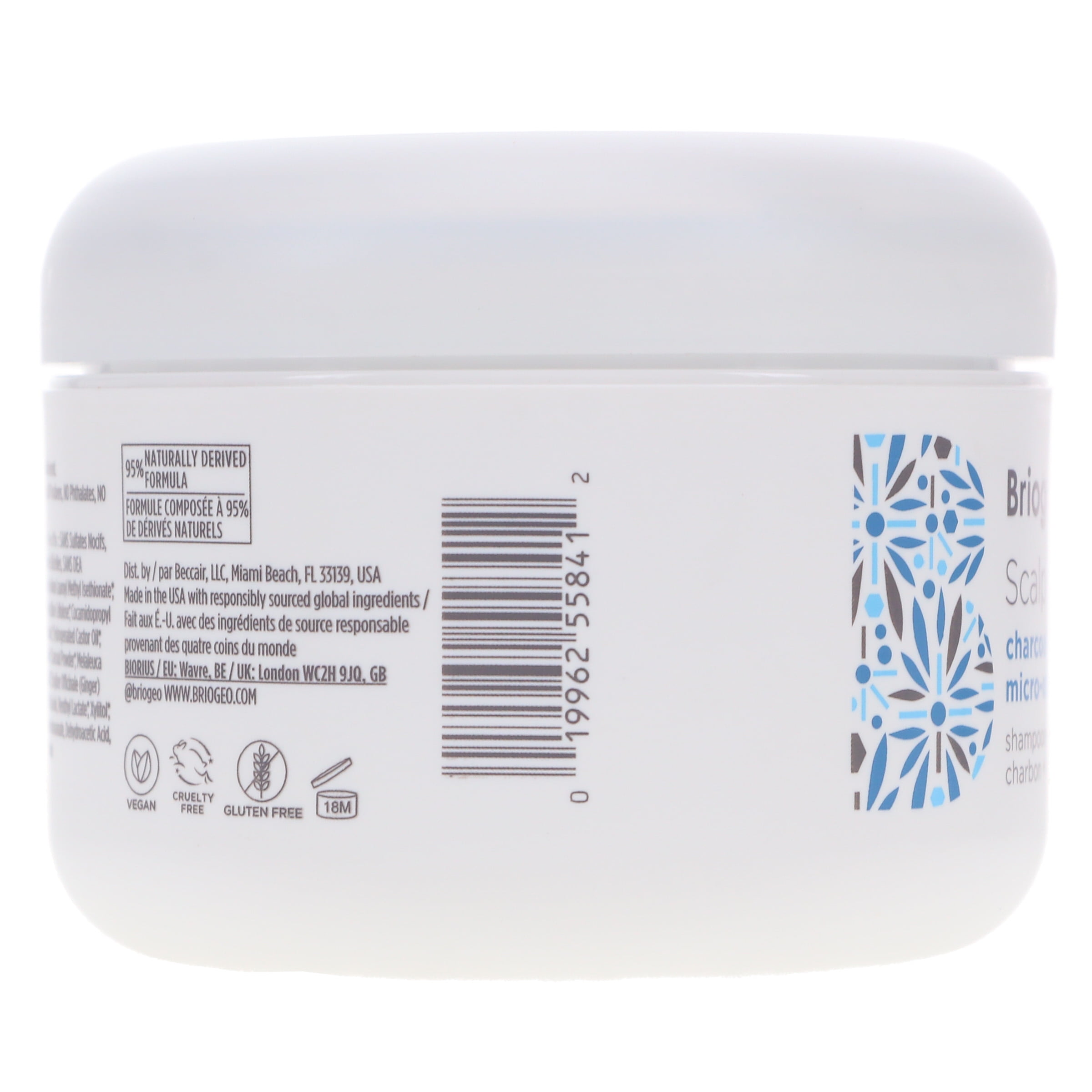 Briogeo Scalp Revival Charcoal + Coconut Oil Micro-Exfoliating Shampoo 8 oz