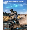 thumbnail image 3 of VTOKW Electric Bike for Adults, 500W Electric Bicycles with 36V 10.4Ah Battery, 16" Fat Tire Ebike, 20MPH E-Bike, E Bike for Adults UL2849, 3 of 8