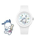 thumbnail image 3 of Sanrio Kitty Kuromi Melody Pochacco Little Twin Stars figura de Anime lindo reloj de dibujos animados de silicona impermeable juguetes de regalo para niños, 3 of 4