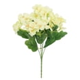 thumbnail image 2 of 1 Bunch Artificial Hydrangea Bouquet, Real touch Fake Flower for Home Table Centerpiece, Wedding Decor Festival Bouquet, Uv Resistant Silk Plant (Green), 2 of 9
