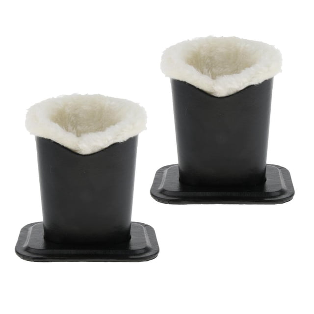 Soporte para anteojos jinwen Estuche Forrado de Soporte de escritorio para Gafas material cuero PU suave