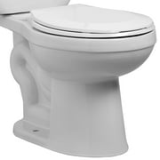 Round Toilet Bowl in White