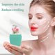 thumbnail image 3 of Rodillo de hielo en forma de cubo pequeño para rostro y ojos, masajeador facial con rodillo de hielo, herramientas para el cuidado de la piel facial (verde), 3 of 5