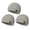 3*Light Gray, variant on Baby Beanie 3 Pack Warm Knit Winter Hat for Toddler Boys Girls 6-36 Months