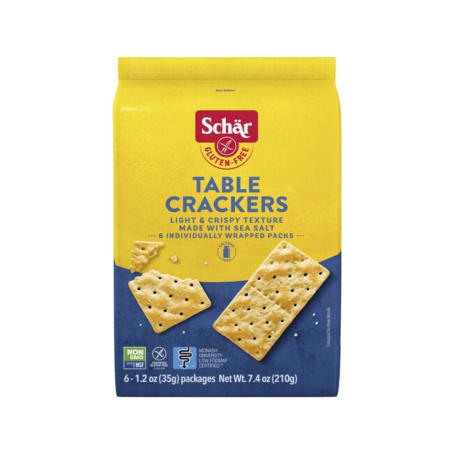 Schar Gluten Free Table Crackers 7.4 oz