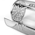 thumbnail image 2 of Tambour de Rôtissage en Acier Inoxydable à Grille sur Cage pour Arachides et Noix Séchées, Pièces de Four de Rôtisserie, Accessoire de Cuisson, 2 of 7