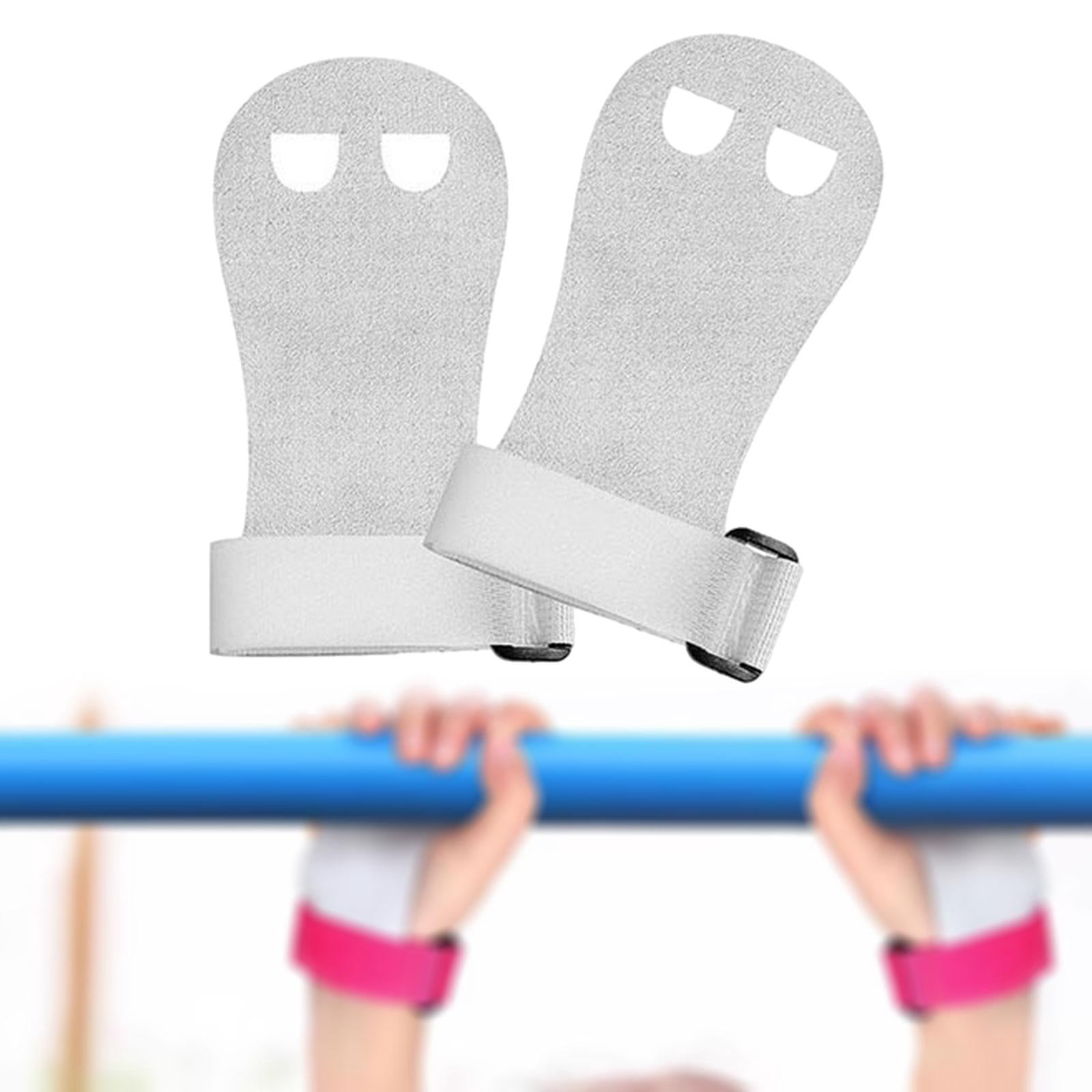 Lot de 2 bracelets de gymnastique pour enfants et jeunes, protection de la paume et support de poignet, accessoires de sport pour exercices d'entraînement Lot de 2 bracelets de gymnastique pour enfants et jeunes, protection de la paume et support de poignet, accessoires de sport pour exercices d'entraînement