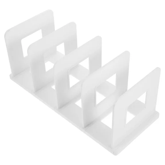 1Pc Bookend Book Stand Desktop Sshelf Book Magazine Storage Partition Board Us