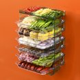 thumbnail image 1 of CAROOTU Multi-Layer Serving Tray Drawer Type Kitchen Food Veg Organizer Holder with Removable Tray Plate, 1 of 6