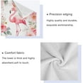 thumbnail image 4 of 3 Piece Bath Towels Set, Super Soft Absorbent Cute Flamingo Towels for Bathroom Gym Spa Hotel Decor Wash cloth, 4 of 7