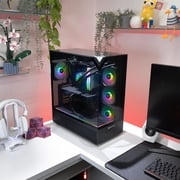 iBUYPOWER Element Gaming PC Desktop Computer Intel Core Ultra 5 225F CPU, NVIDIA GeForce RTX 5060Ti 8GB GPU, 16GB DDR5 RGB 5200MHz RAM, 1TB NVMe SSD, Windows 11 Home, Gamer Keyboard, Mouse-EBI5N56T03