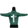 thumbnail image 5 of Yhkghxis Christian Hoodies for Men Cross Graphic Drawstring Long Sleeve Pullovers Comfortable Casual Hoodies with Pockets, 5 of 5