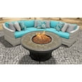 thumbnail image 3 of TK Classics Fairmont 4 Piece Outdoor Wicker Patio Furniture Set 04e, 3 of 5