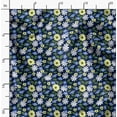 thumbnail image 2 of Soimoi Florals Print, Poly Taffeta Fabric, Decor Sewing Fabric by The Yard 56 Inch Wide, Decorative Fabric for Outdoor Upholstery, Umbrellas and Home Accents, Navy Blue, 2 of 6