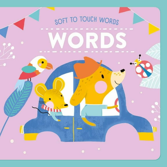 Little Genius Little Genius Books: Soft to Touch Words Words (Board Book)