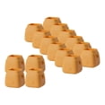 thumbnail image 2 of 16 protectores de patas de silla, fundas de patas de silla para muebles de mesa, Patio Cuadrado y Amarillo Zulema Cubierta de la pierna del piso, 2 of 8