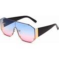 thumbnail image 1 of Vintage Black Batwing Sunglasses Women Sun Glasses Female Metal Small Frame Vintage Mirror Sunglasses, 1 of 4