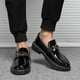 thumbnail image 1 of Zapatos de otoño para hombre, zapatos casuales, zapatos de moda para estudiantes, zapatos pequeños de cuero para hombre, zapatos para hombre, botas Martin impermeables, zapatos bajos, 1 of 6