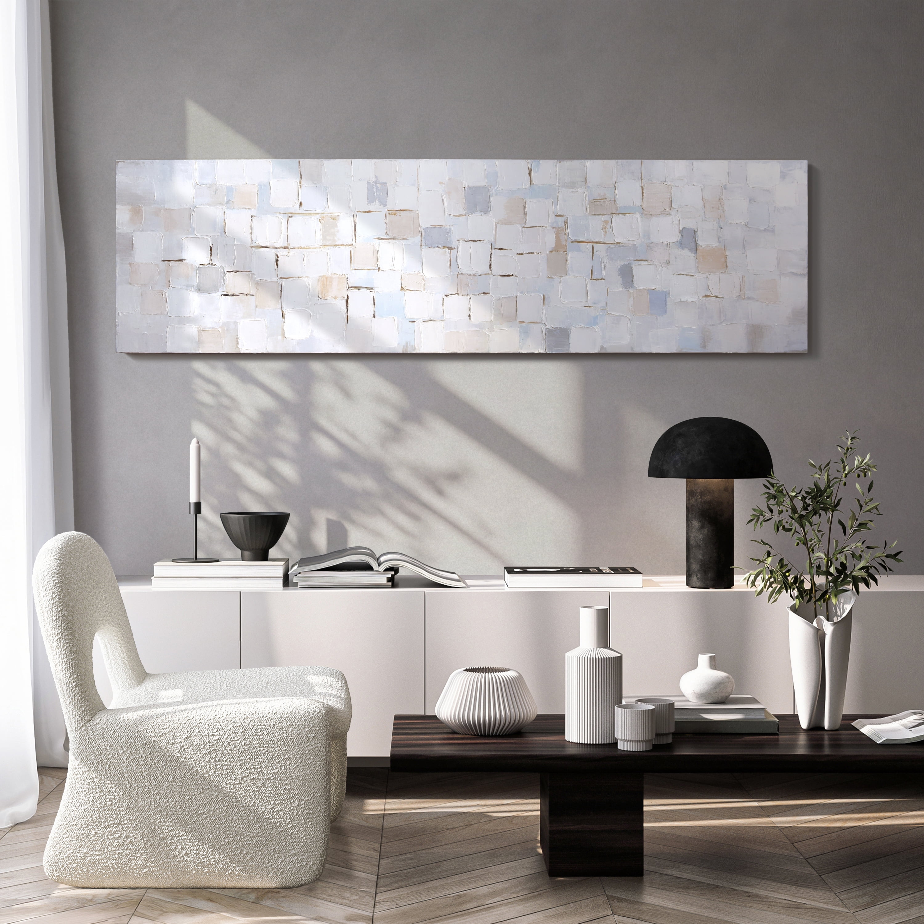 Empire Art Direct Frozen Tundra Textured Metallic Hand Painted Wall Art by Martin Edwards