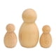 thumbnail image 1 of 2 muñecos de madera sin terminar, figuras de madera para pintar, muñecos de madera en blanco, muñecos de madera decorativos sin terminar, muñecos para pintar, 1 of 8