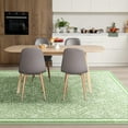 thumbnail image 2 of Ultrug Abstract Area Rug Soft Minimalist Line Rugs Non-Slip Carpet for Bedroom Living Room Home Decor,4'x6',Green, 2 of 7