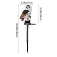 thumbnail image 4 of Solar Landscape Lighting Resin Owl Garden Stake Light Solar Powered Waterproof Outdoor Decorative Lamp Home Decor Collection, 4 of 6
